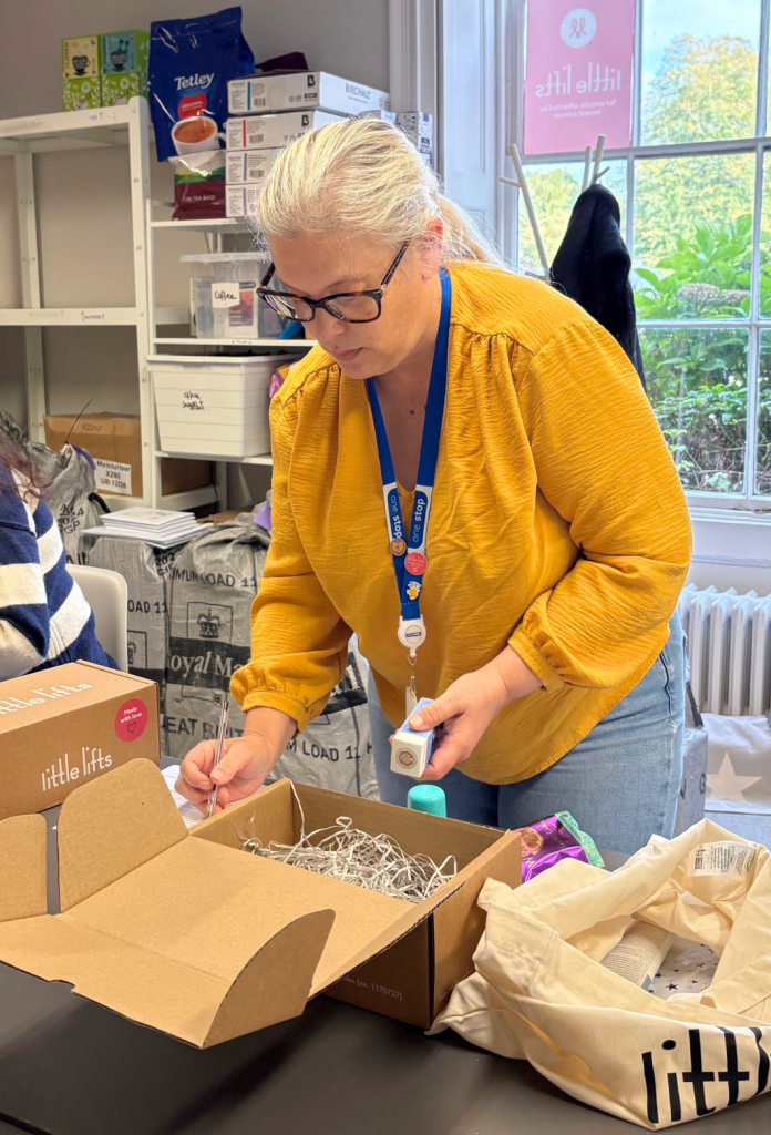 Breast Cancer Charity Community Packing Chemotherapy Boxes