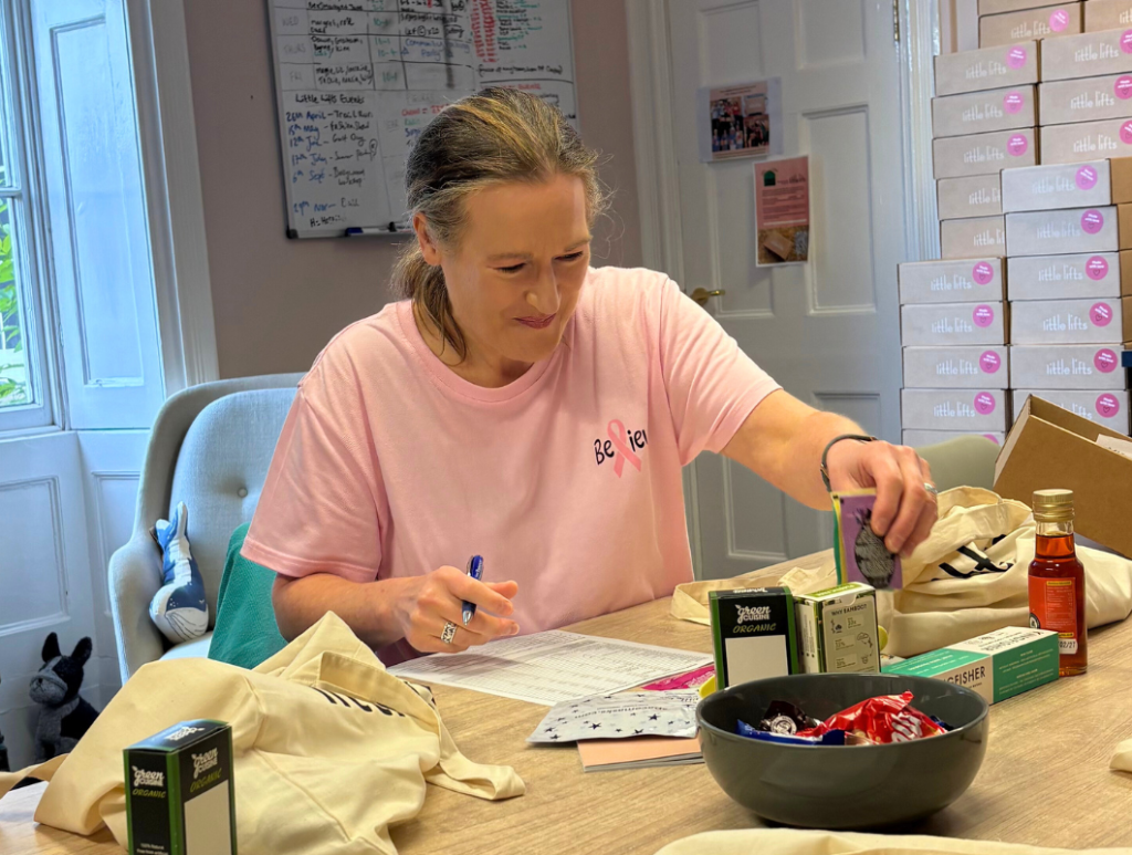 Breast Cancer Charity Community with Chemotherapy Box Products