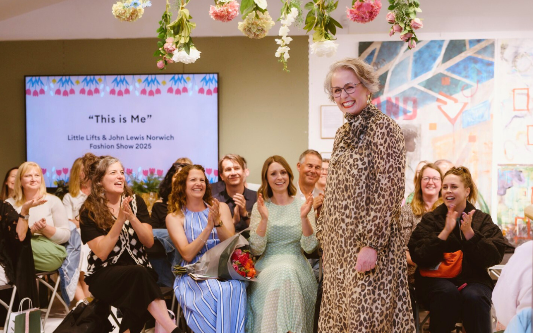 Breast cancer charity fashion show