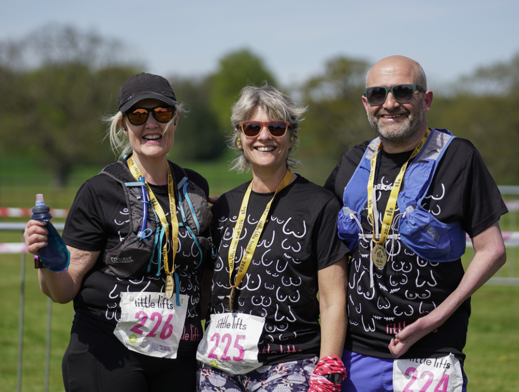 Breast cancer charity t-shirts