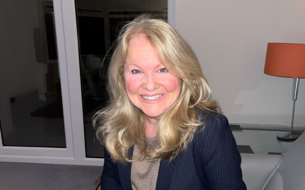Breast cancer charity gift box beneficiary Lesley