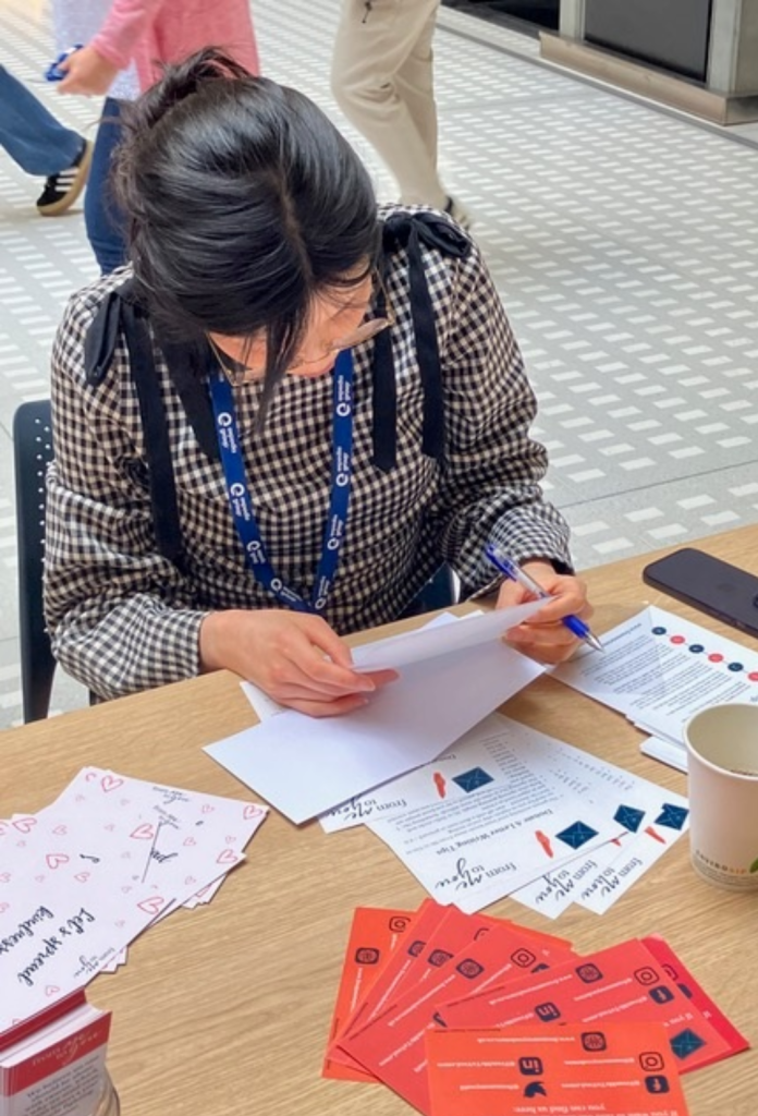 Letter writing for people with cancer