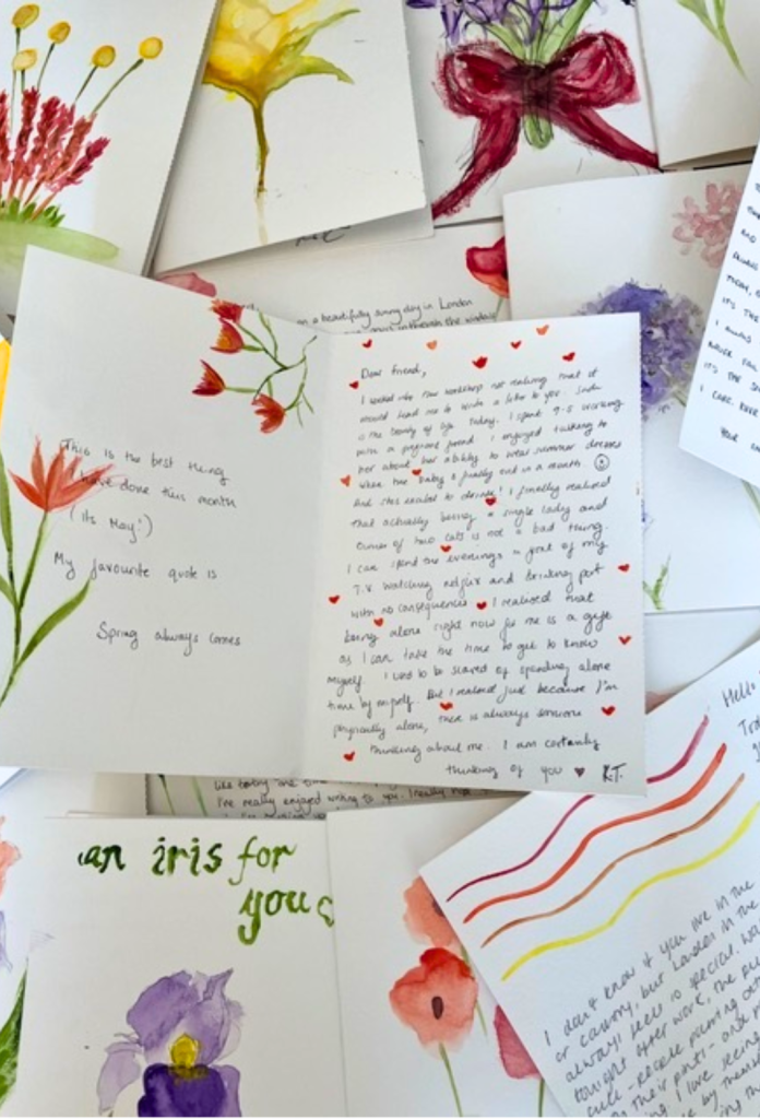 Letters to support people with cancer