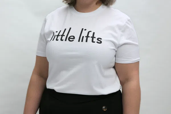 Little Lifts Breast Cancer Charity Cotton T-Shirt