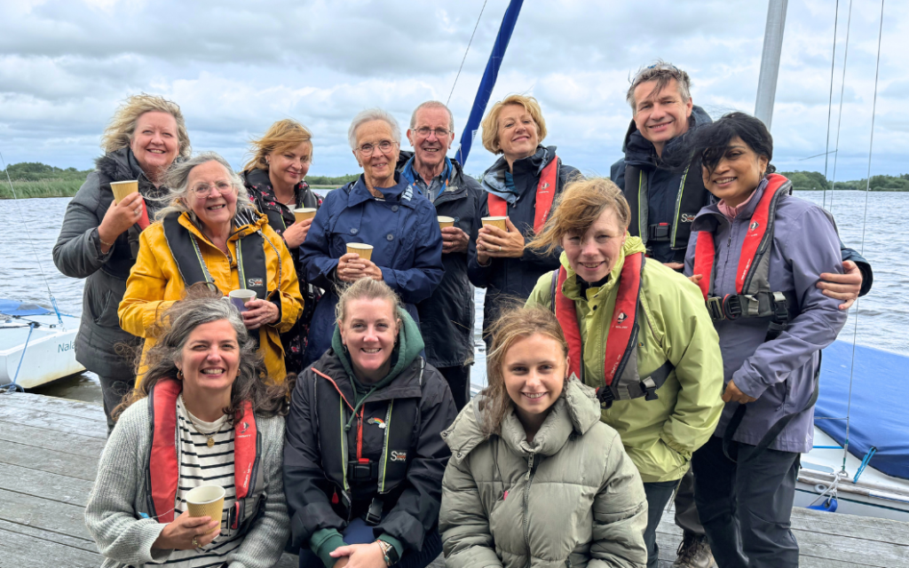 Breast Cancer Charity Community on Boat Trip