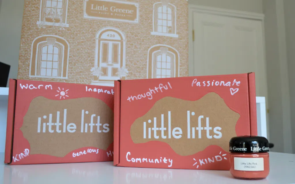 Little Lifts Celebrates Breast Cancer Awareness Month Donation From Little Greene
