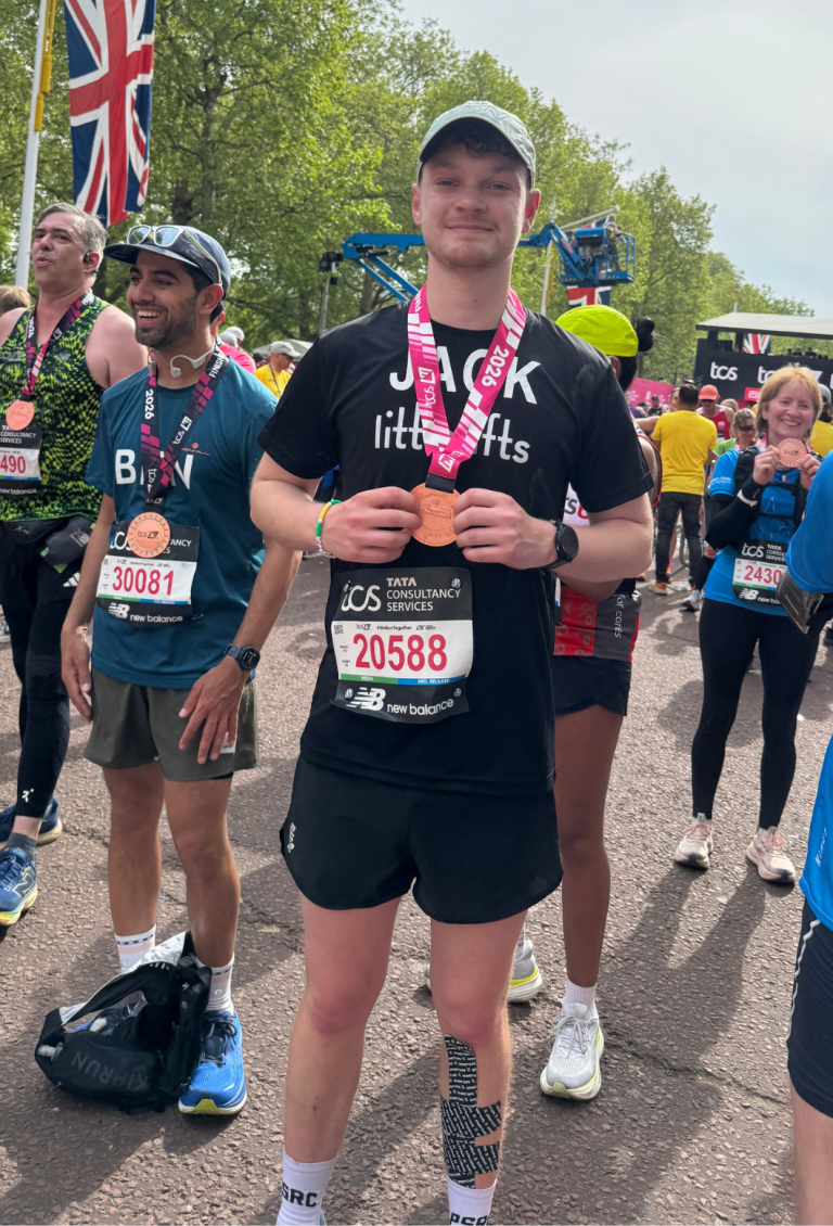 London Marathon Fundraiser Jack Greves