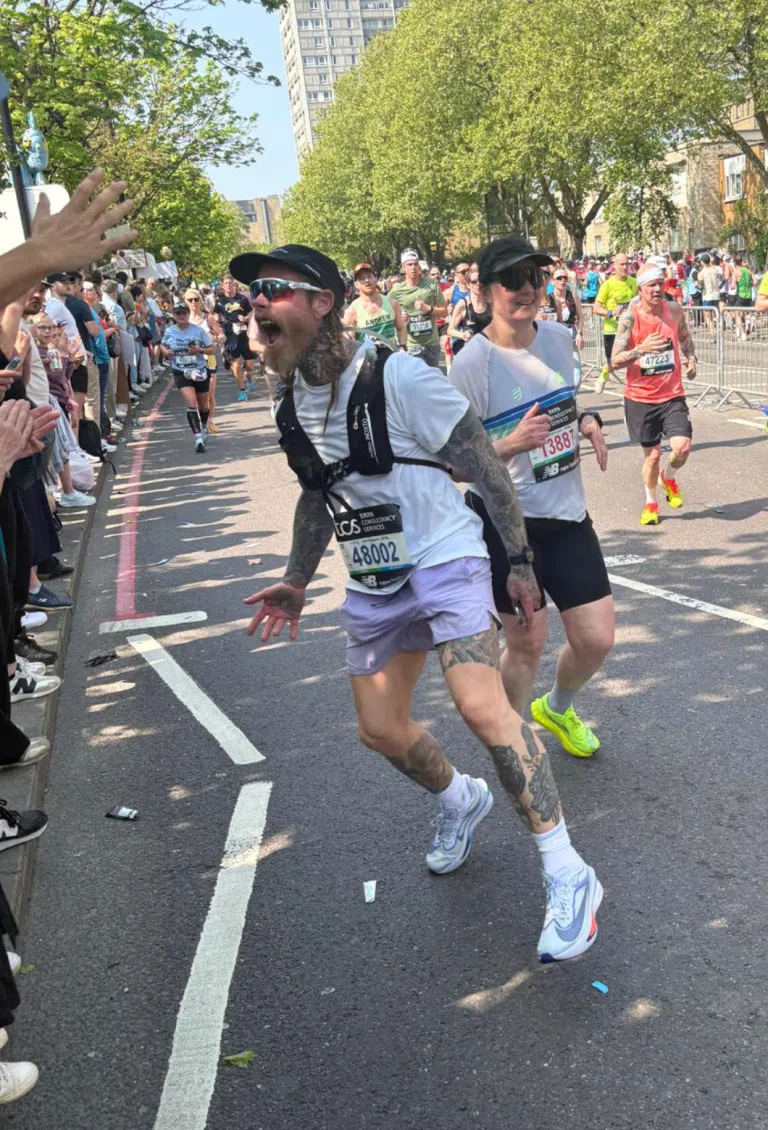 Louis breast cancer charity marathon fundraiser