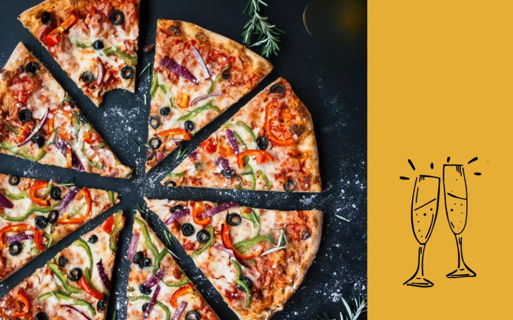 Pizza, prosecco and proud mary charity night
