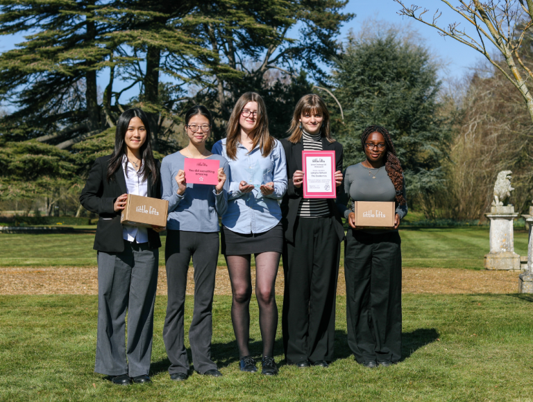 School breast cancer charity challenge winners