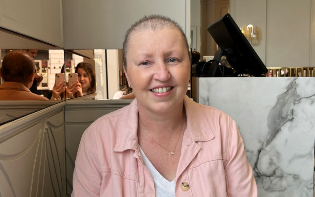 Little Lifts breast cancer gift box beneficiary Suzanne
