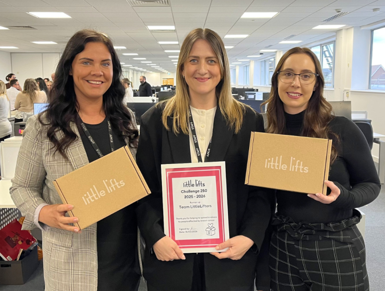 The New Homes Group Fundraising Team