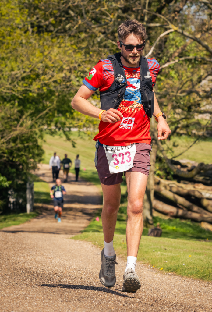 Trail run 30k winner