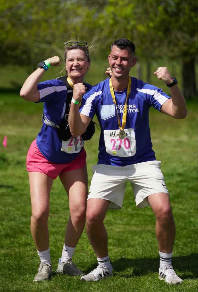 Trail run event sponsors Rogers and Norton Solicitors