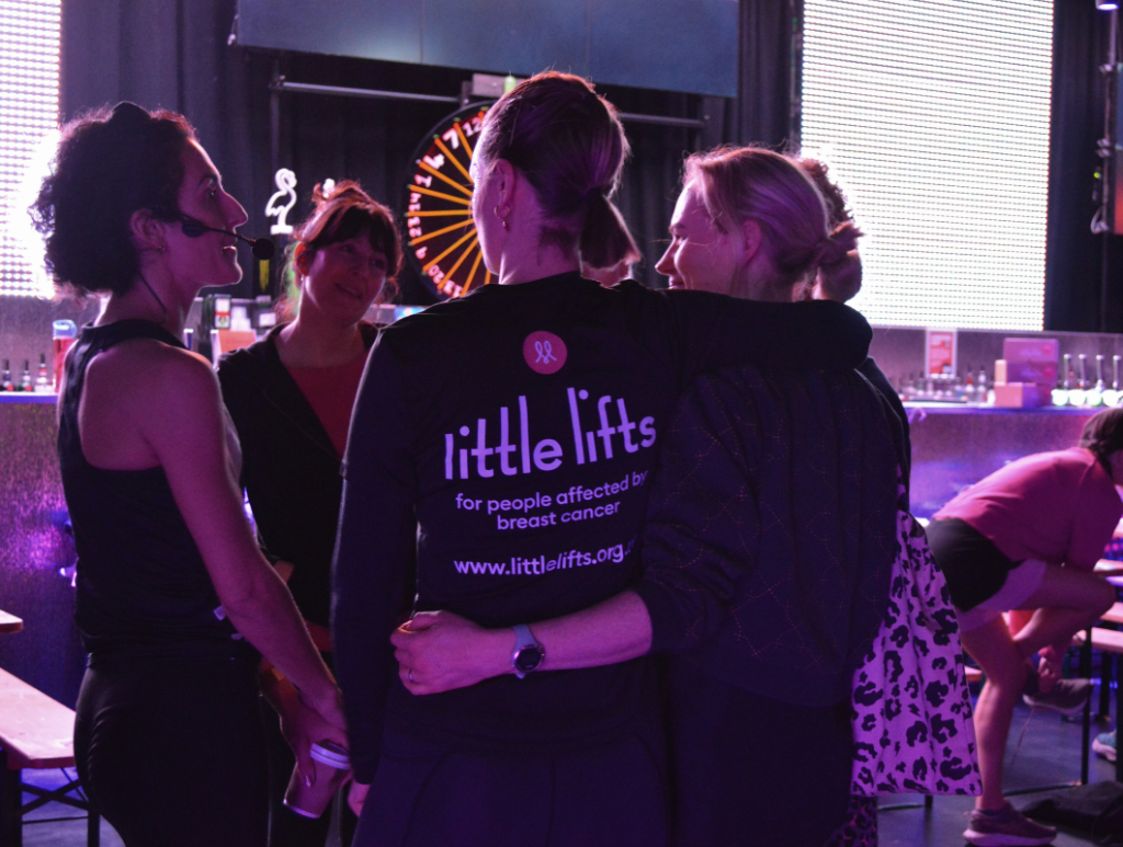 Breast cancer charity founder with community