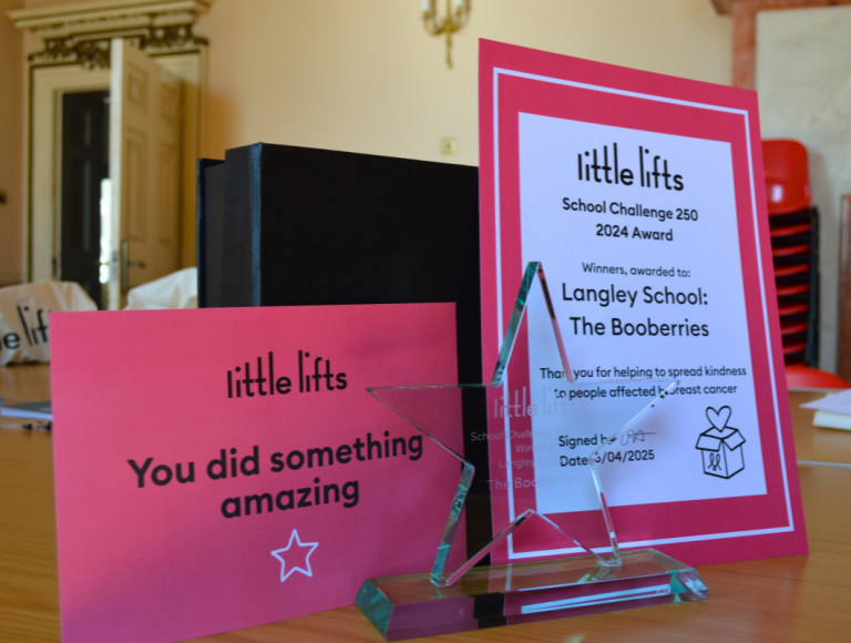 breast cancer charity fundraising challenge award