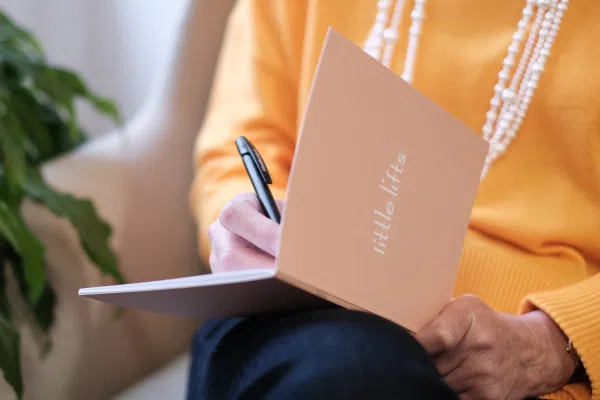 breast cancer charity notebook