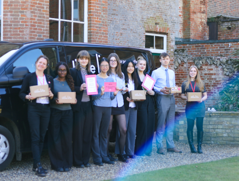 breast cancer charity staff and challenge teams
