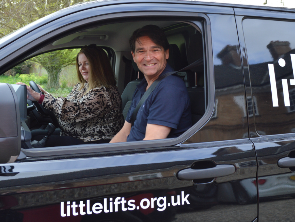 breast cancer charity volunteer Alfie