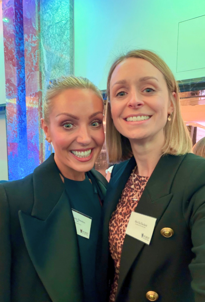 Oa Hackett and Amy Dowden, breats cancer awareness, women of the year award 2026